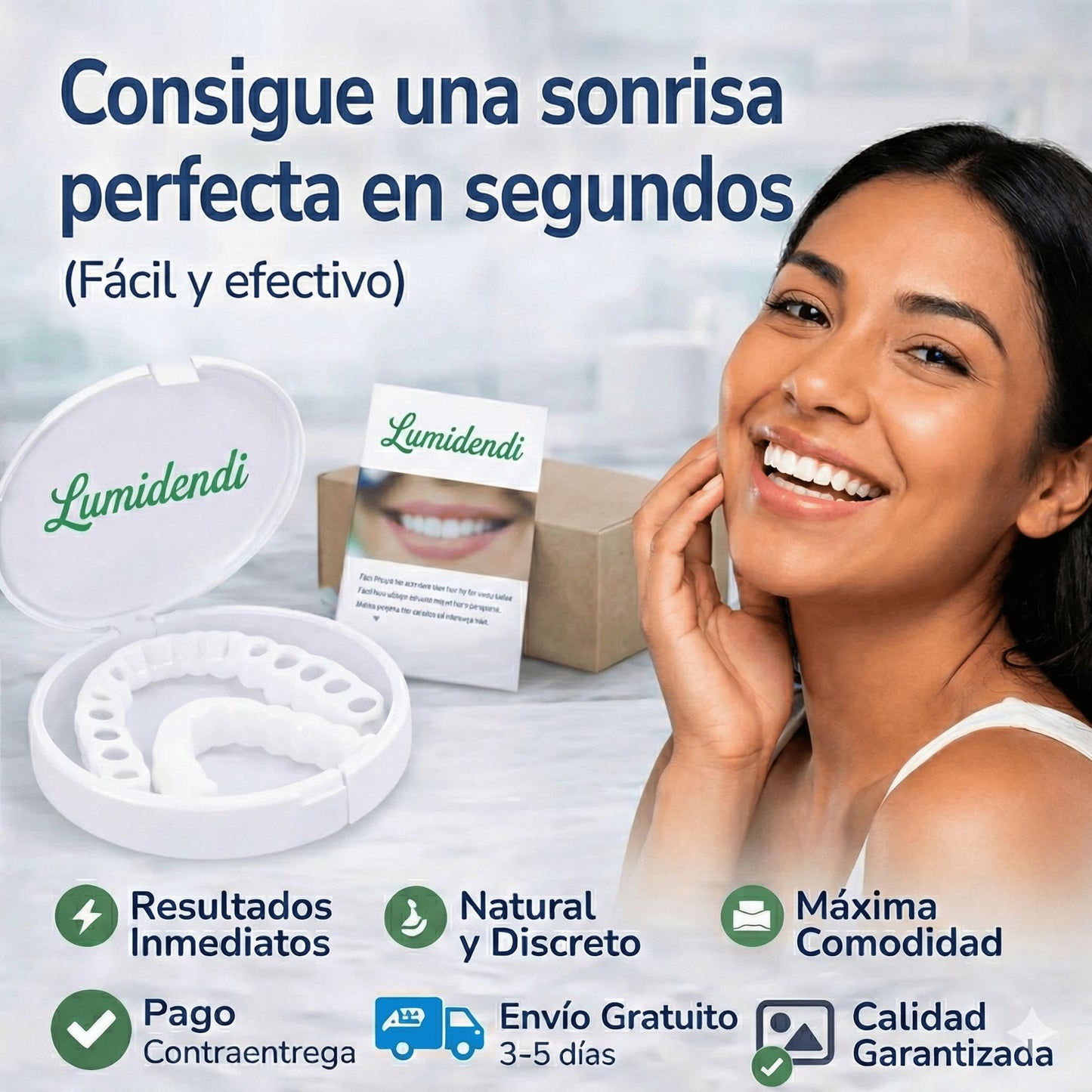 Sonríe perfecto en segundos – Lumidenter™