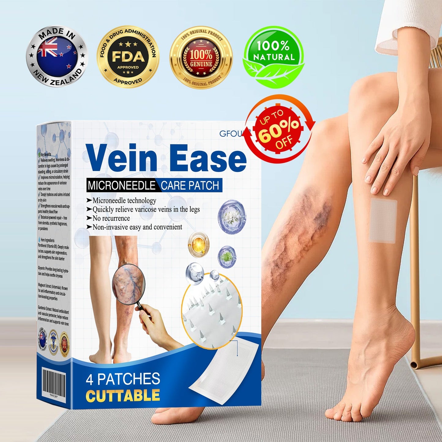 Kit ByeVarices (1 mes de uso)