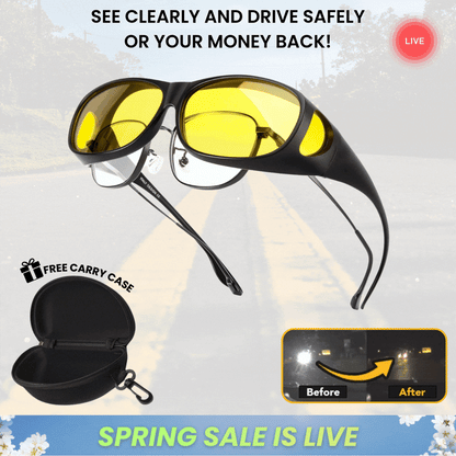 Gafas Visión Nocturna para Autos – Promo 2x1