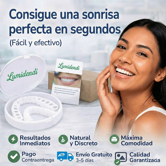 Sonríe perfecto en segundos – Lumidenter™