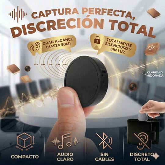 Escucha todo sin levantar sospechas – AudioRec