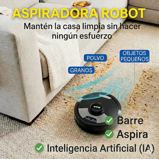 Robot Aspiradora con IA  – Dustygo™