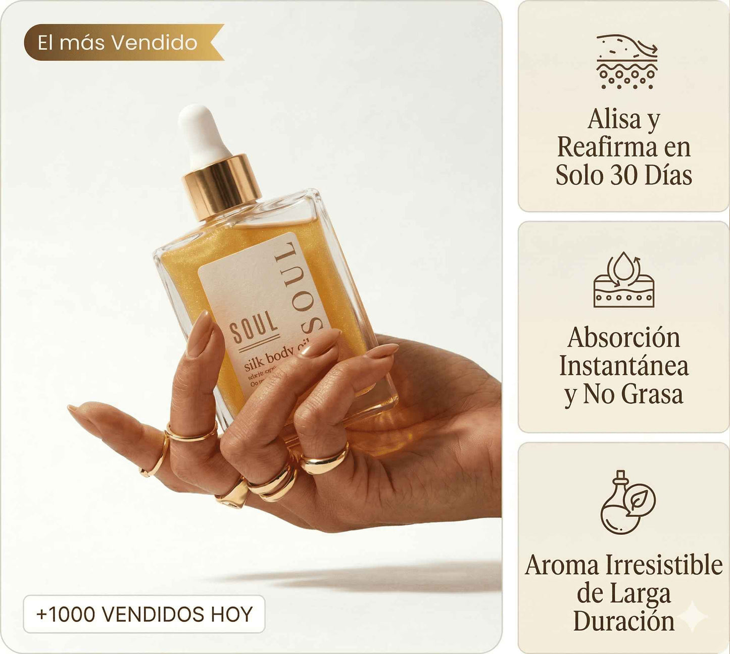 Soul® Acete de jojoba Corporal