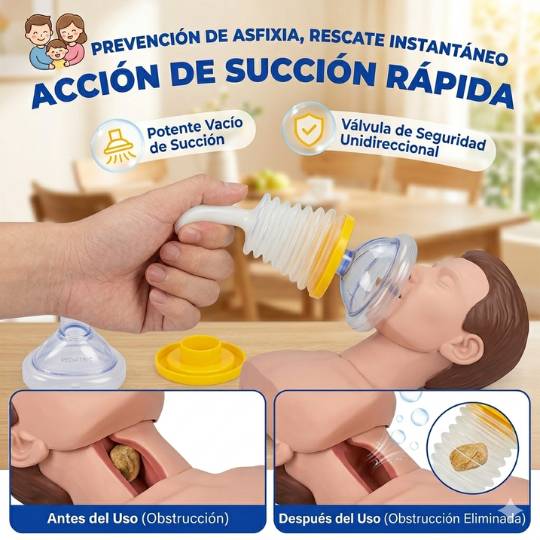 Evita tragedias en tu familia – Suctionix™
