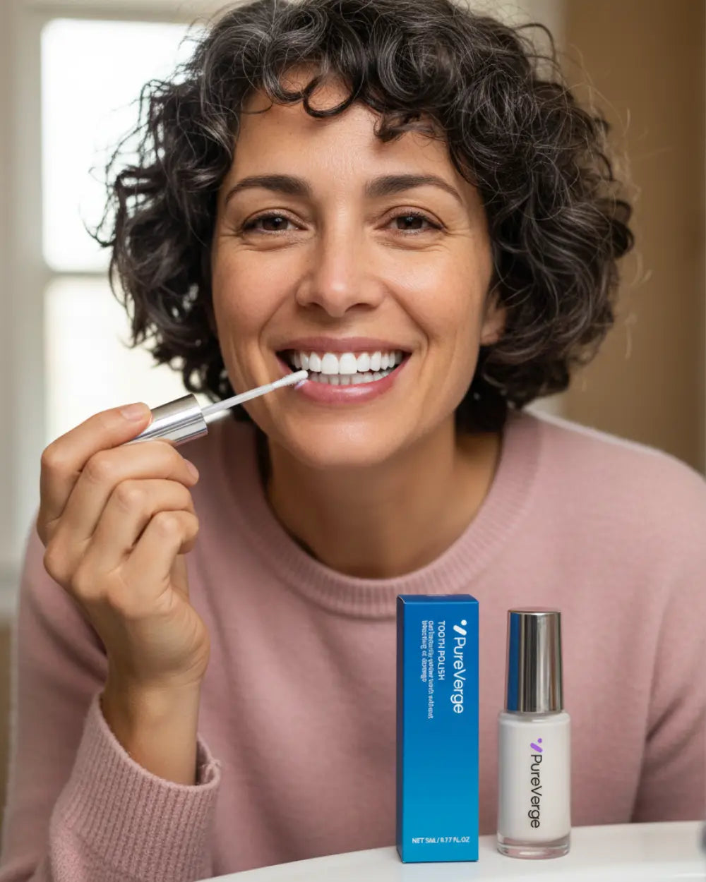 Sonrisa blanca al instante - Maquillaje dental
