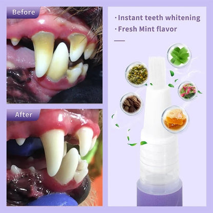 Gel reparador dental para mascotas