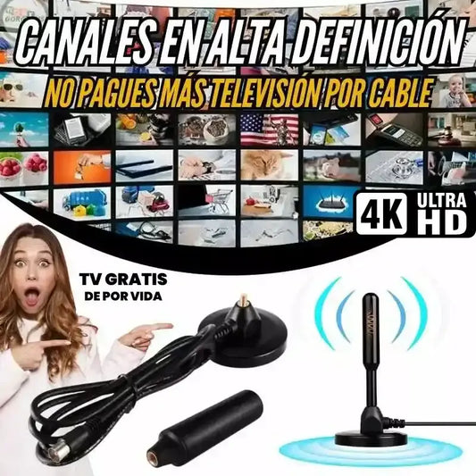 Canales HD al instante y sin pagos – AirWave™